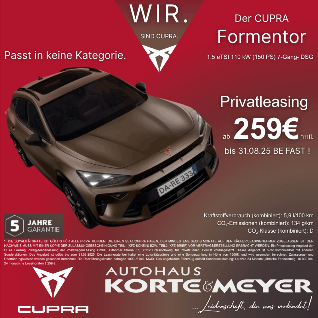250723 Be Fast Formentor Privat Leasing Homepage